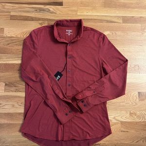 NWT RHÔNE COMMUTER SHIRT SLIM FIT, medium